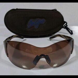 Maui Jim KULA MJ-514-23 Metallic Copper & Bronze Wrap 136-110 Sunglasses